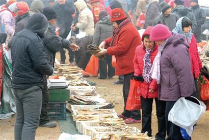 舌尖上的上馬大集腥味足 舌尖上的上馬大集腥味足