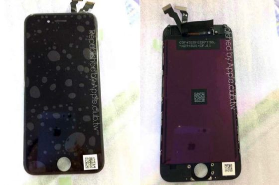 4.7英寸iPhone 6前屏幕面板曝光