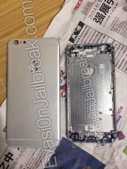 5.5英寸iPhone 6后盖曝光 5.5英寸iPhone 6后盖曝光