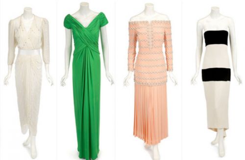 戴安娜王妃的四件禮服
