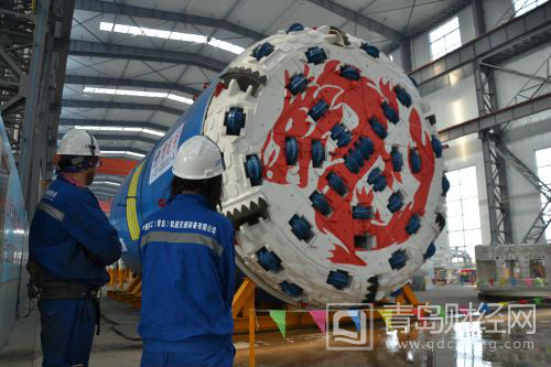 現(xiàn)在生產(chǎn)的5臺貫龍?zhí)査淼谰蜻M(jìn)機，將在2014年10月份起應(yīng)用在青島地鐵 2 號線一期工程施工。