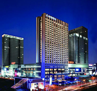 青島CBD萬(wàn)達(dá)廣場(chǎng)外景