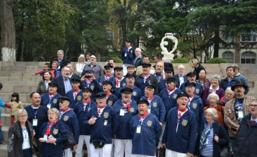 德國老兵后裔參觀俾斯麥軍營