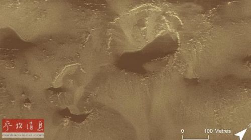 澳大利亞運輸安全局公布的洋底圖片。（圖片來自網(wǎng)絡(luò)）