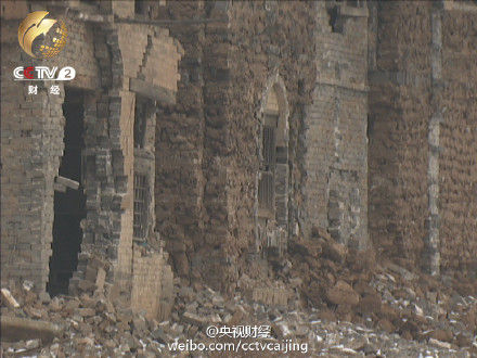 山西澤州為采煤強(qiáng)拆明清古宅