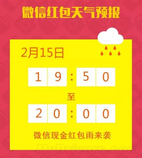 大驚喜！今晚也有微信紅包 注意時間