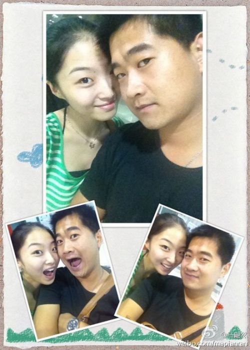 圖據馬翩然微博，圖中男子疑為張某某