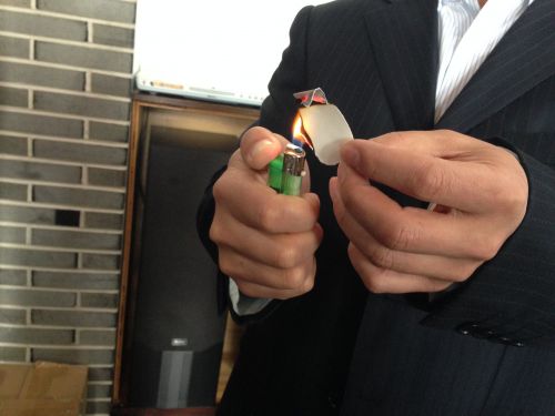 特種紙燃燒無煙無灰