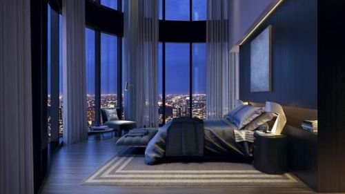 插圖為公寓樓效果圖