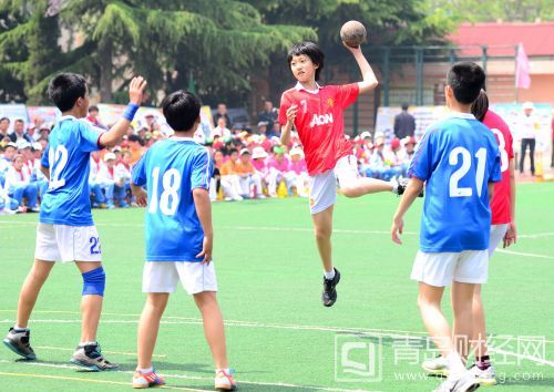 镇江路小学手球运动