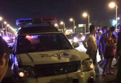 石家莊民警開警車撞死老人