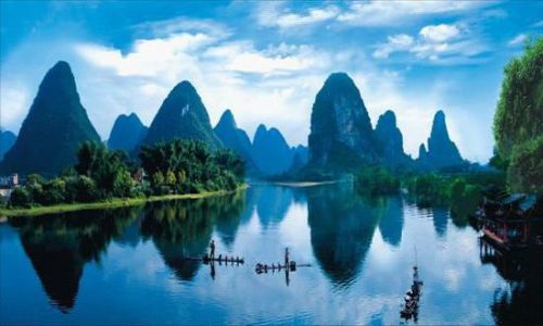 桂林是外國游客們到中國旅游最向往的4個(gè)地方之一。