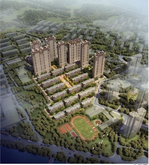 海岸路22號鳥瞰圖