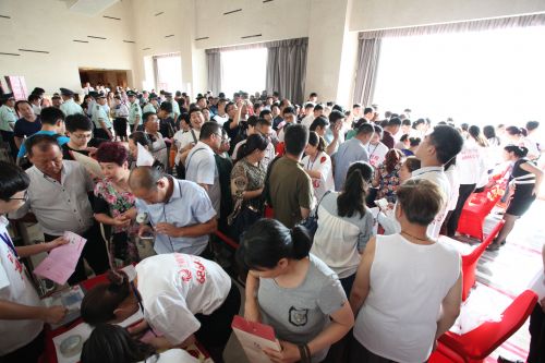 秀蘭禧悅都開盤現場