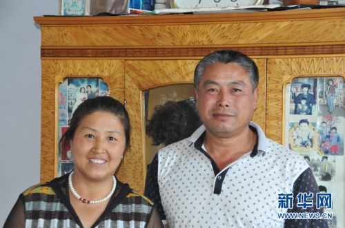 黄贵清夫妇。王鹏飞 摄
