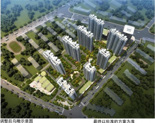 楊哥莊二期鳥瞰圖