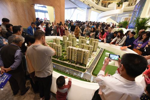 0504配圖 萬(wàn)科未來(lái)城首次亮相引爆青島