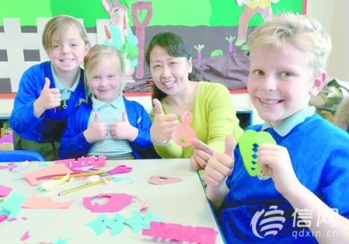 真洋气,李沧小伙伴约会英国