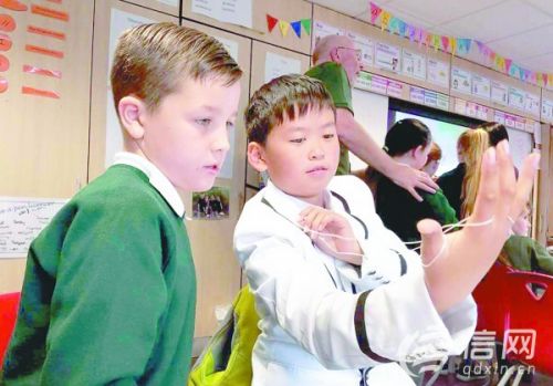 真洋气，李沧小伙伴约会英国