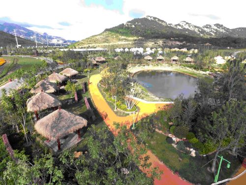 西海岸生態觀光園火山巖燒烤區