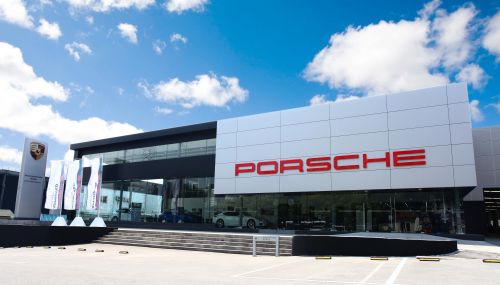 青島保時捷售后服務中心。01