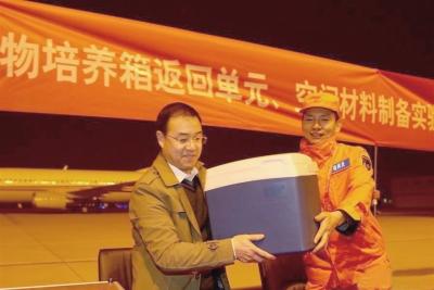 天宮二號部分實驗樣品成功回收 太空種子開花