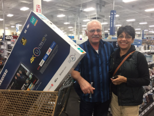 30萬海信電視美國黑五被秒搶350