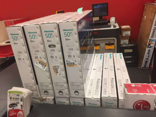 30萬海信電視美國黑五被秒搶390