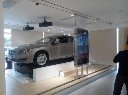 汽車使用&ldquo;X光掃描虛擬展示系統(tǒng)&rdquo;展覽2