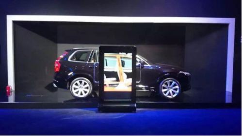 汽車使用&ldquo;X光掃描虛擬展示系統(tǒng)&rdquo;展覽