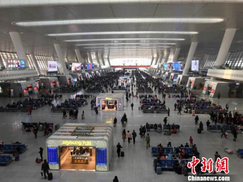 春運(yùn)返程客流開始進(jìn)入高峰期