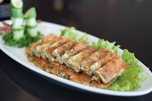 香椿雞蛋餅