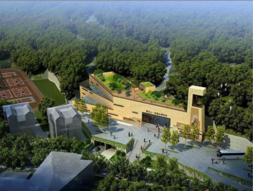 青島山一戰(zhàn)遺址博物館效果圖