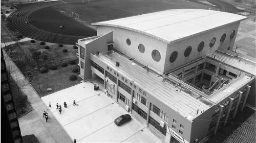 衡水第一中學平湖學校校園一角