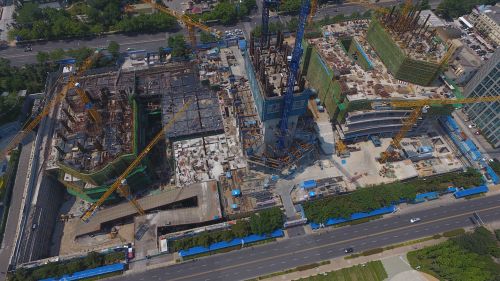 海天項目施工現(xiàn)場