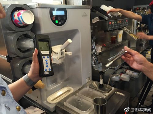 上海突檢麥當勞冰淇淋 門店請示總部拒絕開箱 上海突檢麥當勞冰淇淋 門店請示總部拒絕開箱