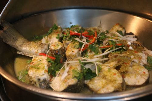 泰國清蒸檸檬魚。01