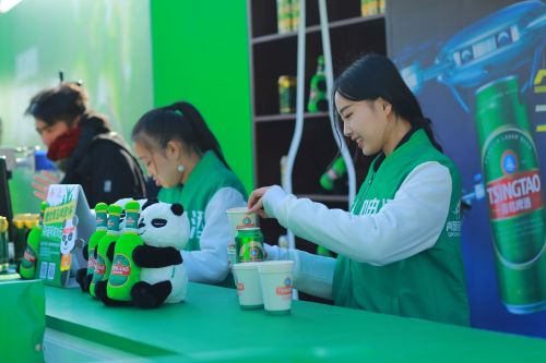 青島啤酒現(xiàn)場送酒活動