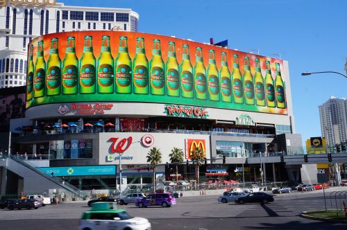 青島啤酒在拉斯維加斯