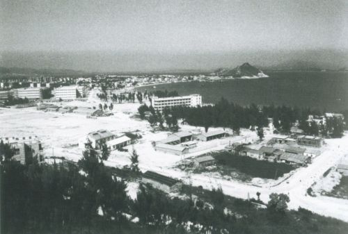 20世紀80年代的深圳蛇口工業區（資料照片）。