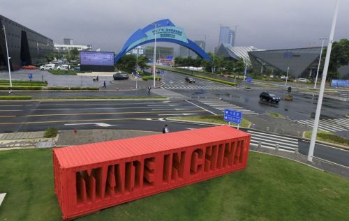 2016年4月12日拍攝的深圳前海。