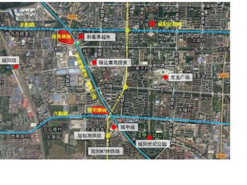 圖一:海信·觀瀾項目區(qū)位圖