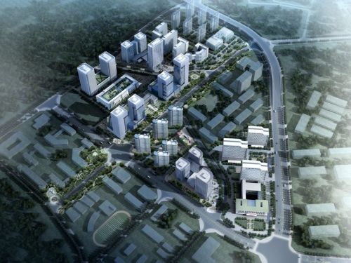青島大健康產業園項目效果圖
