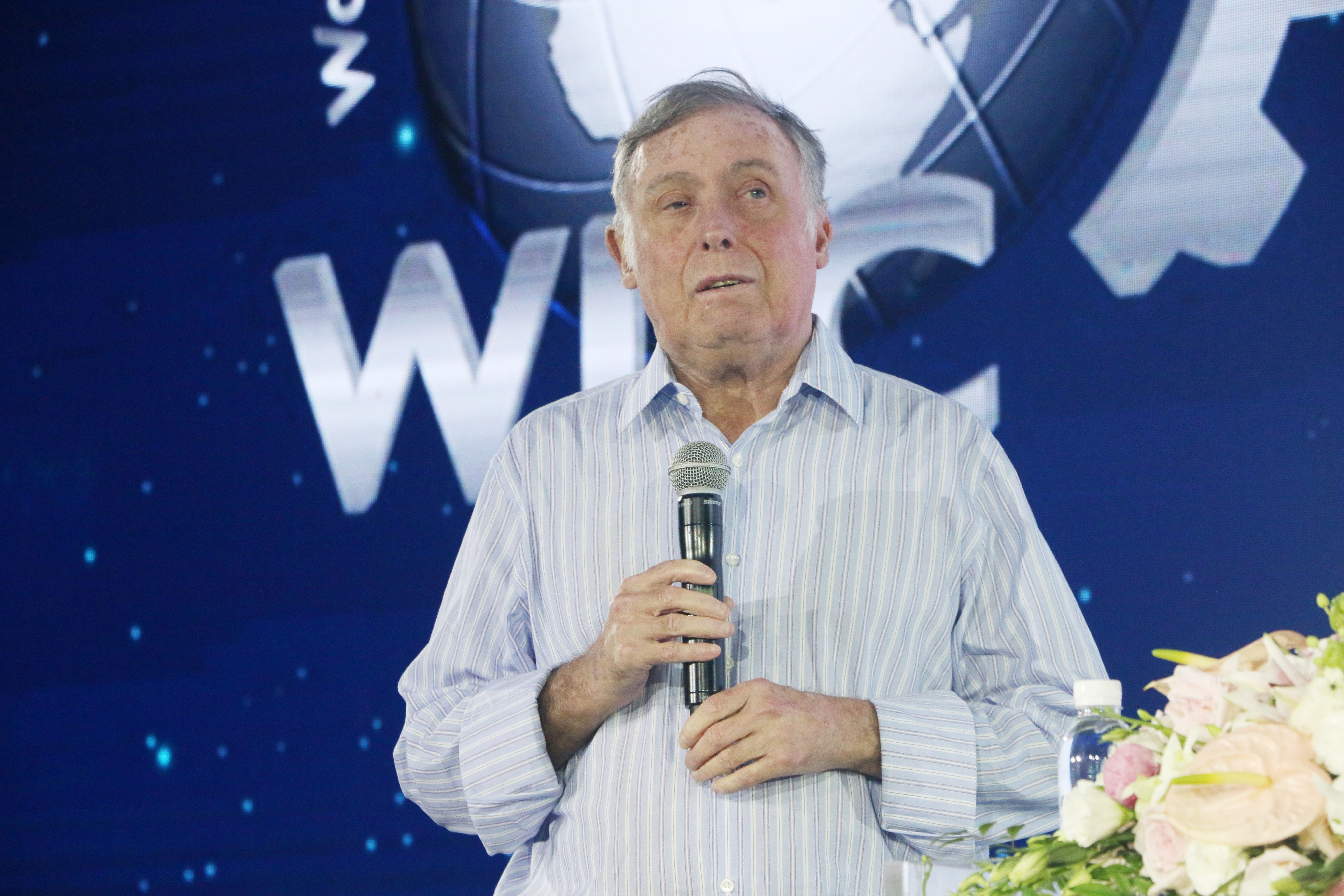 美國工業互聯網聯盟首席技術官斯蒂芬&middot;梅洛（盛軍攝影）