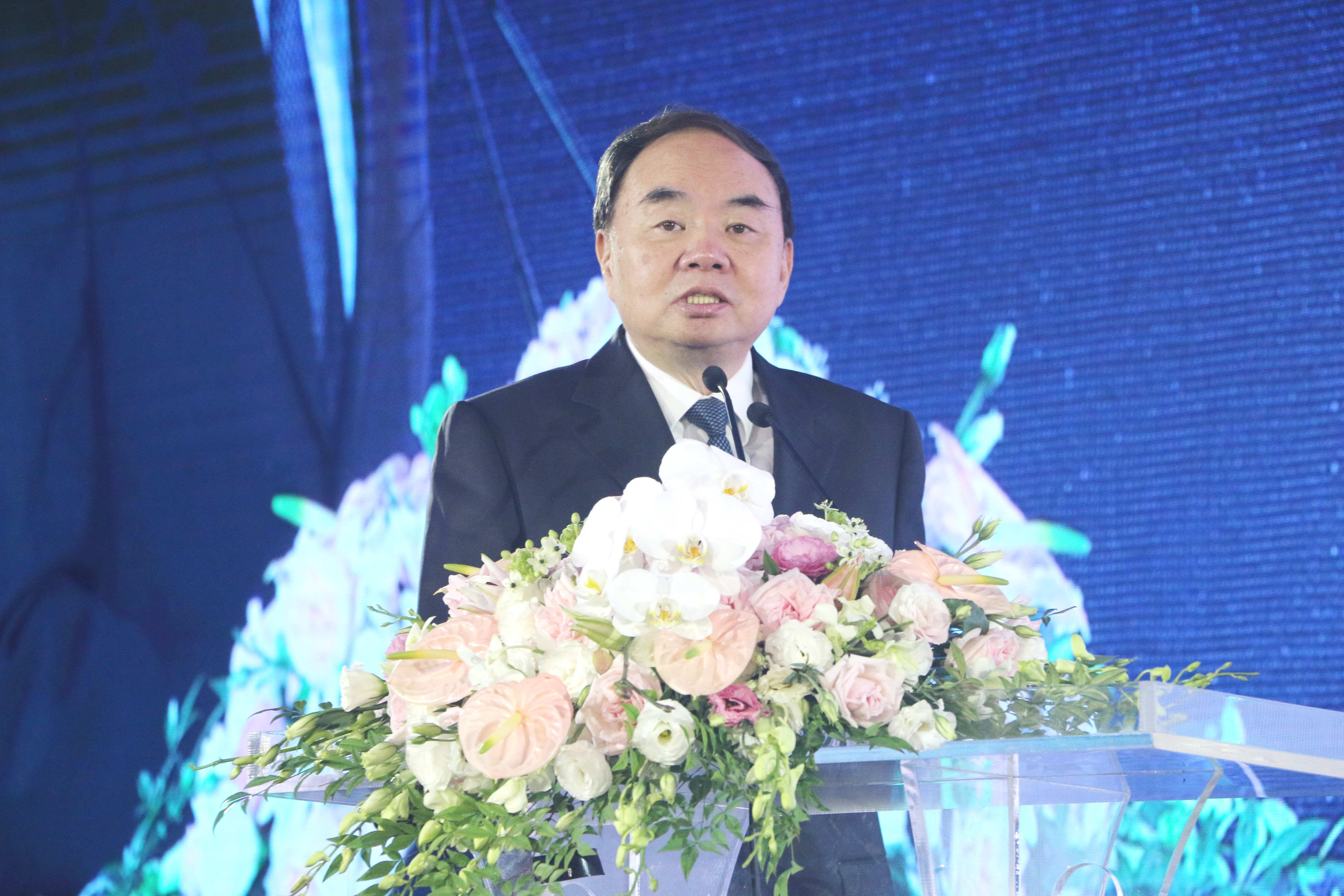 中國工程院院士、國家制造強國建設戰略咨詢委員會副主任 周濟先生致辭并做主題報告。盛軍 攝02