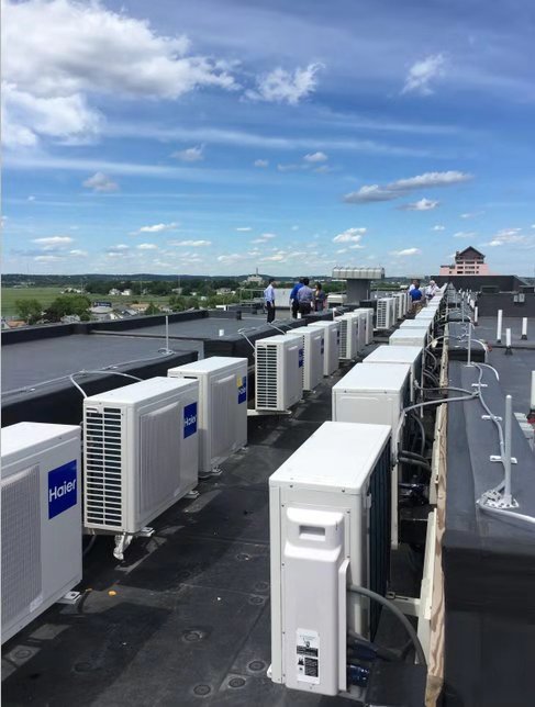 全球各地“海爾空調墻” (2)