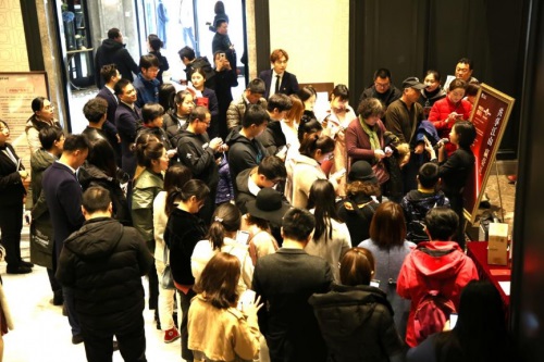 金地江山藝境樣板間開放現(xiàn)場