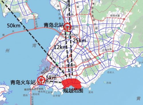 中心及海岸帶片區(qū)