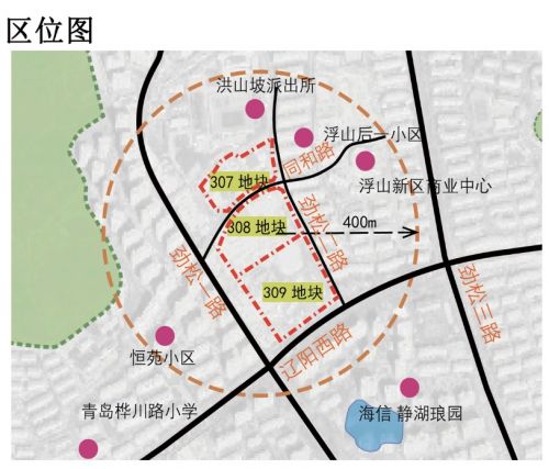 浮山新區(qū)項目區(qū)位圖