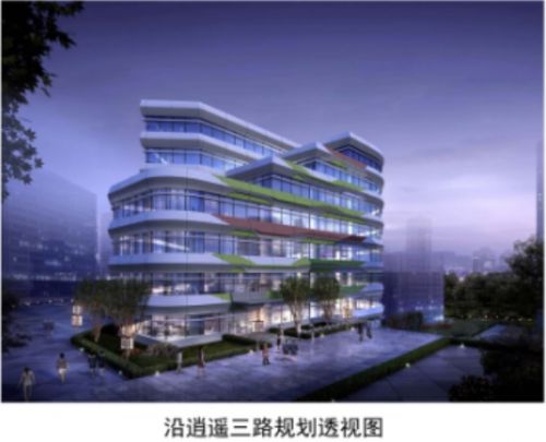 逍遙三路項(xiàng)目透視圖